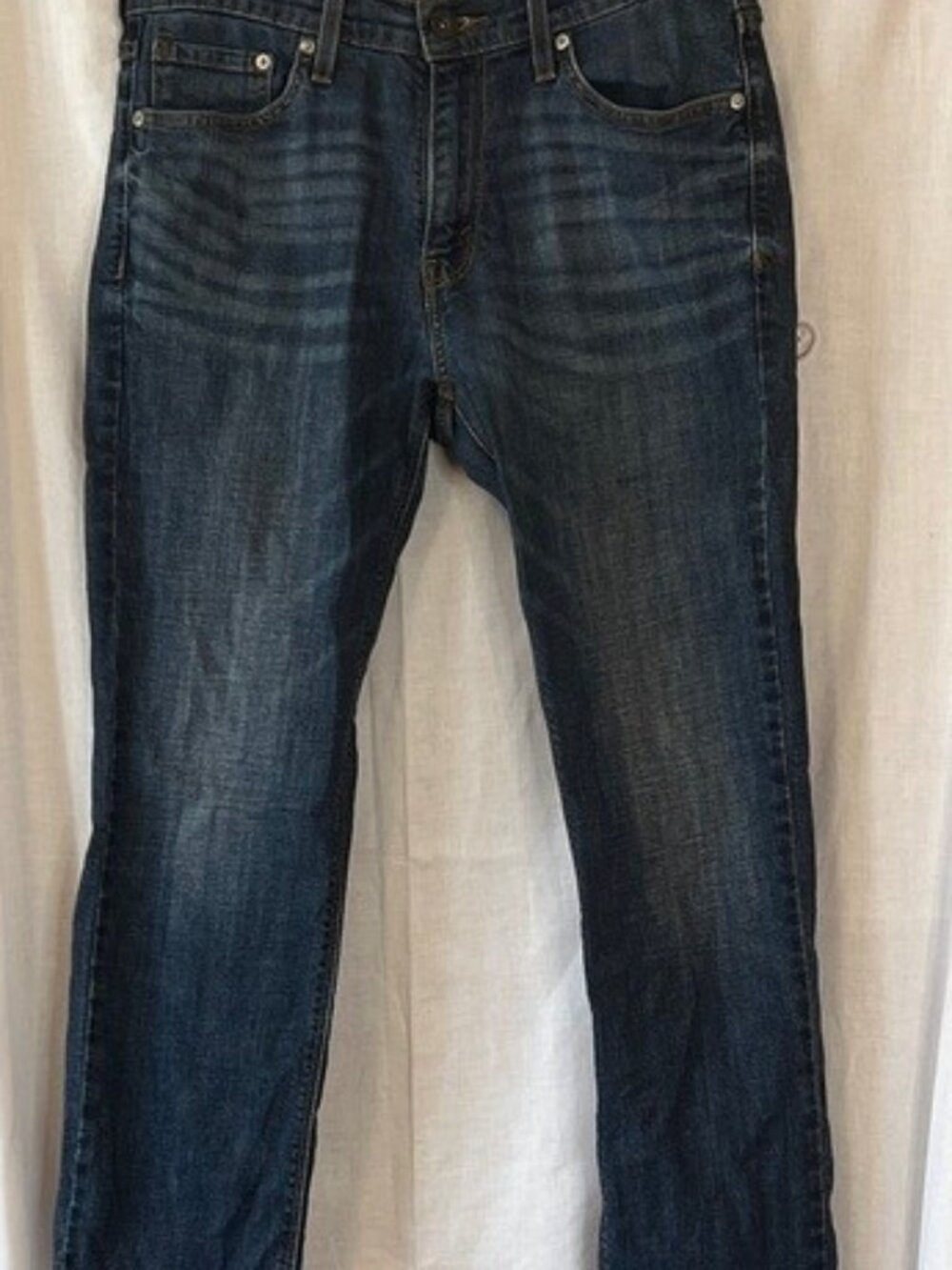 Denizen Levi's Dark Blue Athletic Straight Jeans 30x30